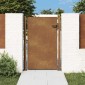 vidaXL Πύλη Κήπου 105 x 130 εκ. από Ατσάλι Corten