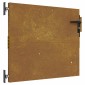 vidaXL Πύλη Κήπου 85 x 75 εκ. από Ατσάλι Corten
