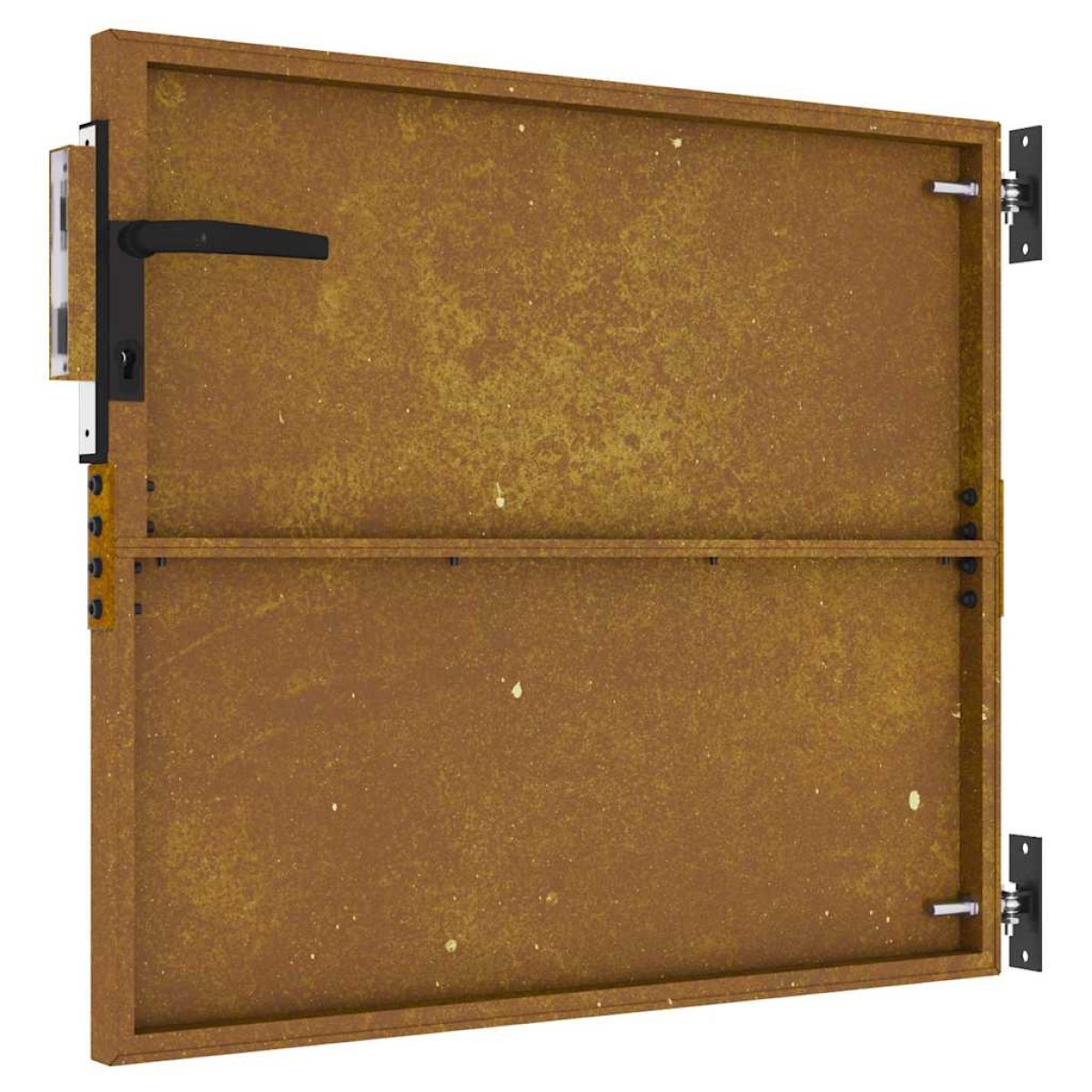 vidaXL Πύλη Κήπου 85 x 100 εκ. από Ατσάλι Corten