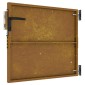 vidaXL Πύλη Κήπου 85 x 100 εκ. από Ατσάλι Corten
