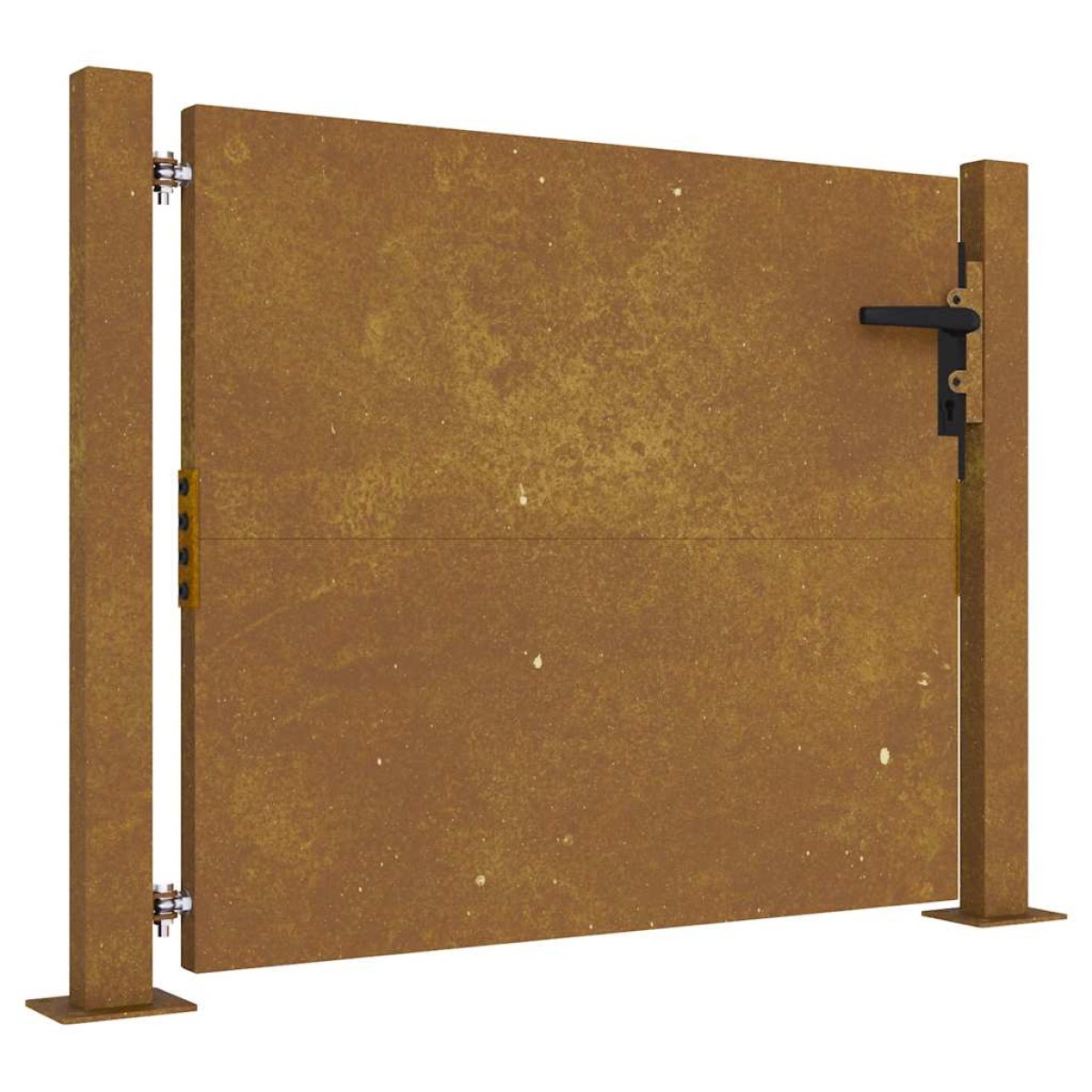 vidaXL Πύλη Κήπου 105x80 εκ. από Ατσάλι Corten