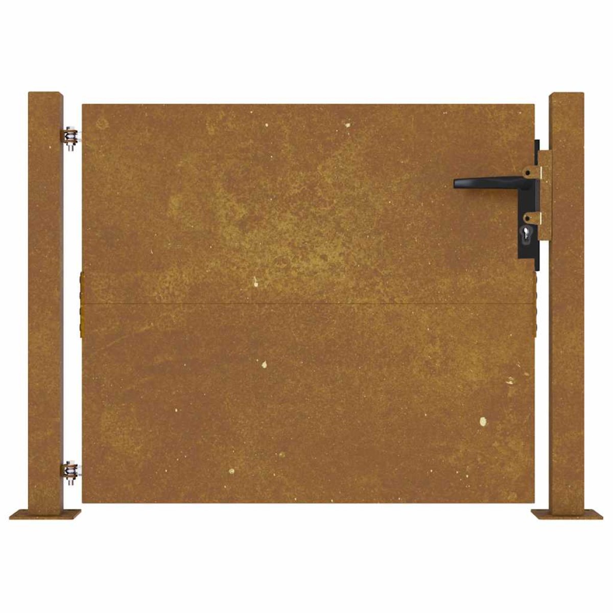 vidaXL Πύλη Κήπου 105x80 εκ. από Ατσάλι Corten