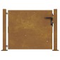 vidaXL Πύλη Κήπου 105 x 105 εκ. από Ατσάλι Corten