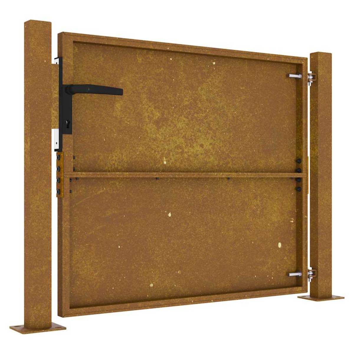 vidaXL Πύλη Κήπου 105 x 105 εκ. από Ατσάλι Corten