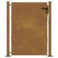 vidaXL Πύλη Κήπου 105 x 155 εκ. από Ατσάλι Corten