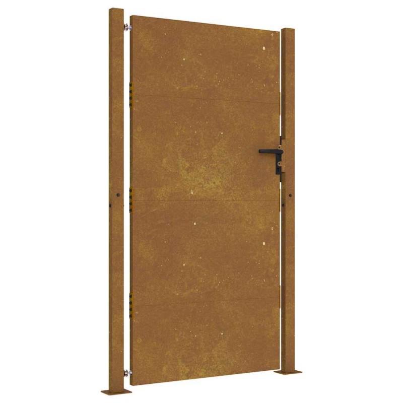 vidaXL Πόρτα Κήπου 100x175 εκ. από Ατσάλι Corten