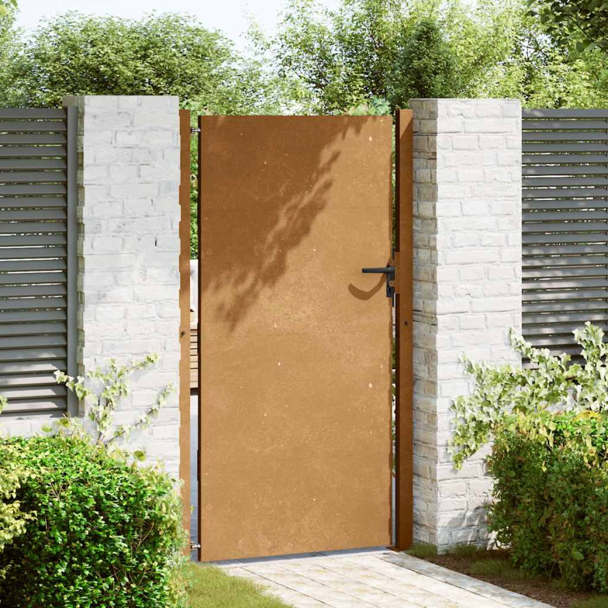 vidaXL Πύλη Κήπου 105 x 180 εκ. από Ατσάλι Corten