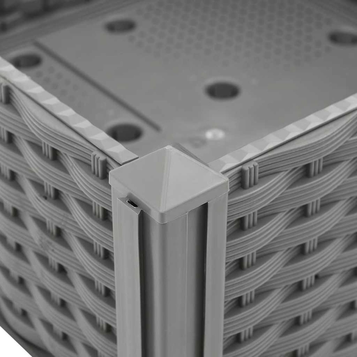 vidaXL Ζαρντινιέρα 80 x 40 x 23 εκ. από Πολυπροπυλένιο