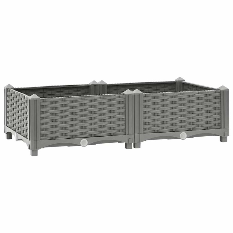 vidaXL Ζαρντινιέρα 80 x 40 x 23 εκ. από Πολυπροπυλένιο