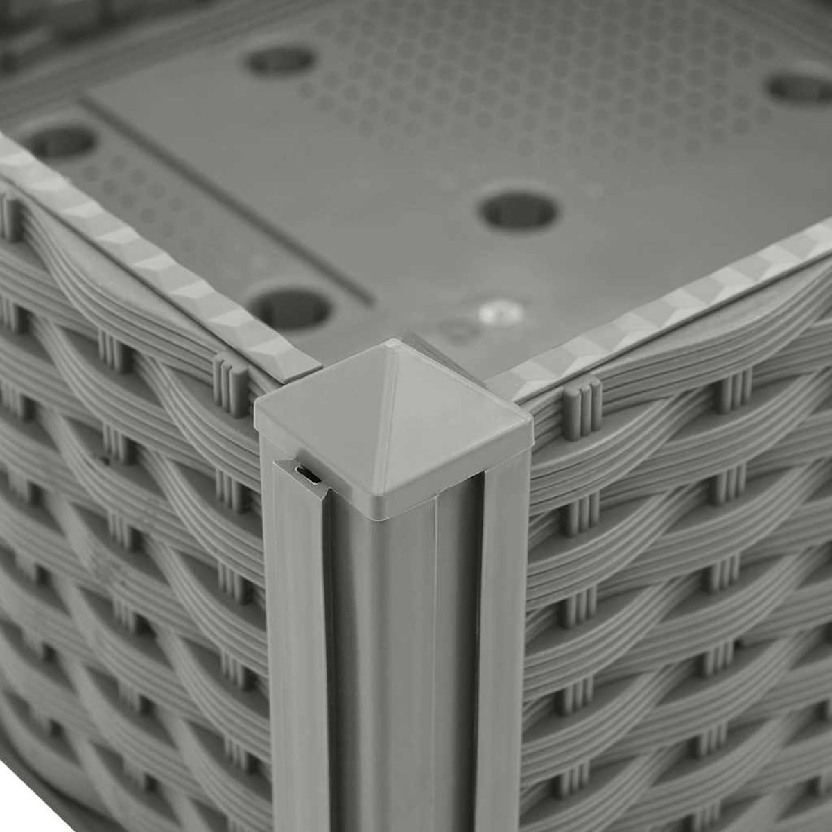 vidaXL Ζαρντινιέρα 160 x 40 x 23 εκ. από Πολυπροπυλένιο