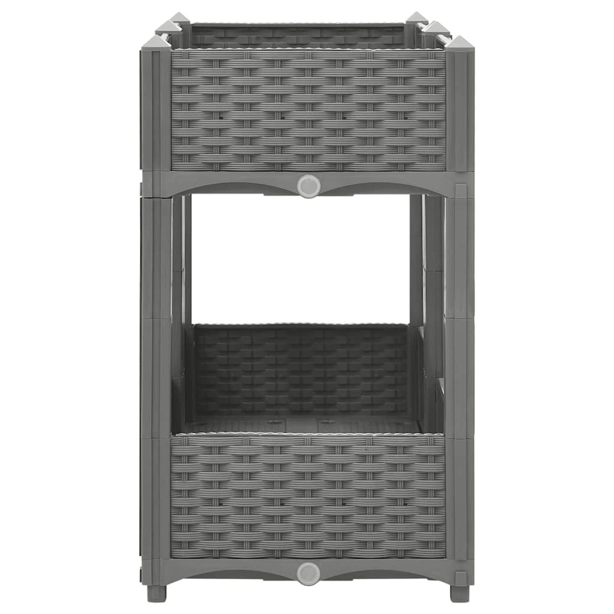 vidaXL Ζαρντινιέρα 80 x 40 x 71 εκ. από Πολυπροπυλένιο