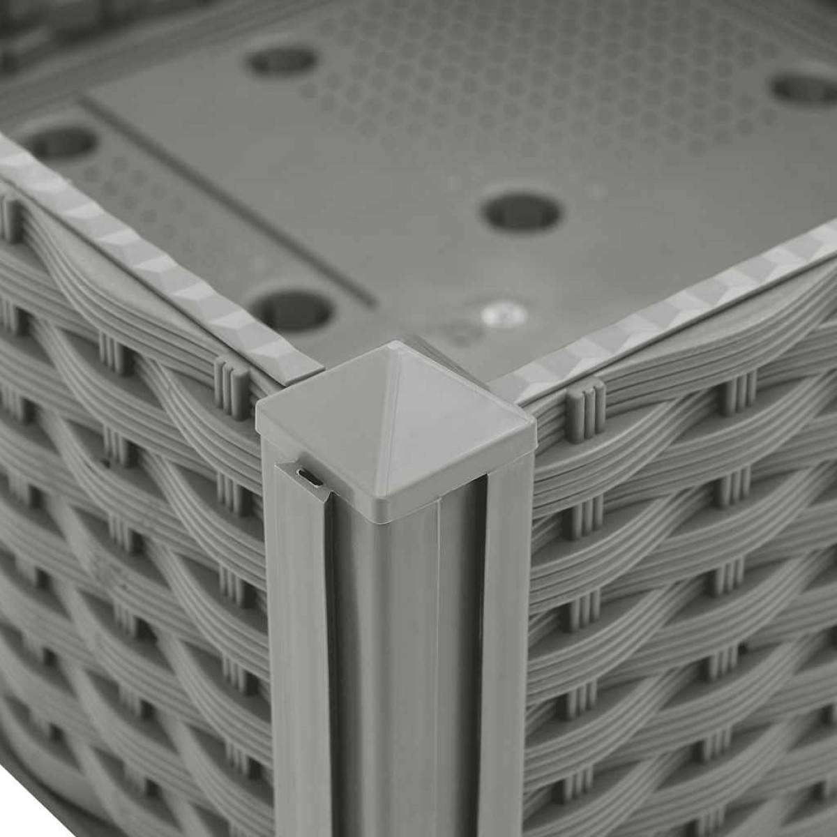 vidaXL Ζαρντινιέρα 160 x 40 x 71 εκ. από Πολυπροπυλένιο