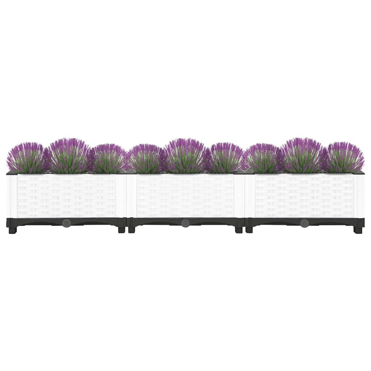vidaXL Ζαρντινιέρα 120 x 40 x 23 εκ. από Πολυπροπυλένιο