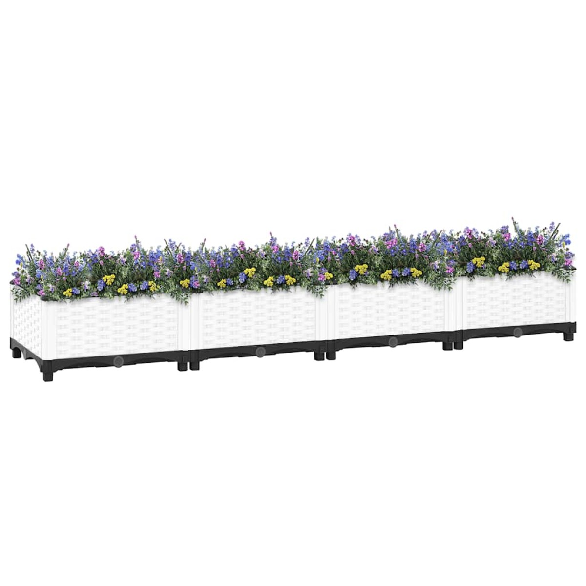 vidaXL Ζαρντινιέρα 160 x 40 x 23 εκ. από Πολυπροπυλένιο