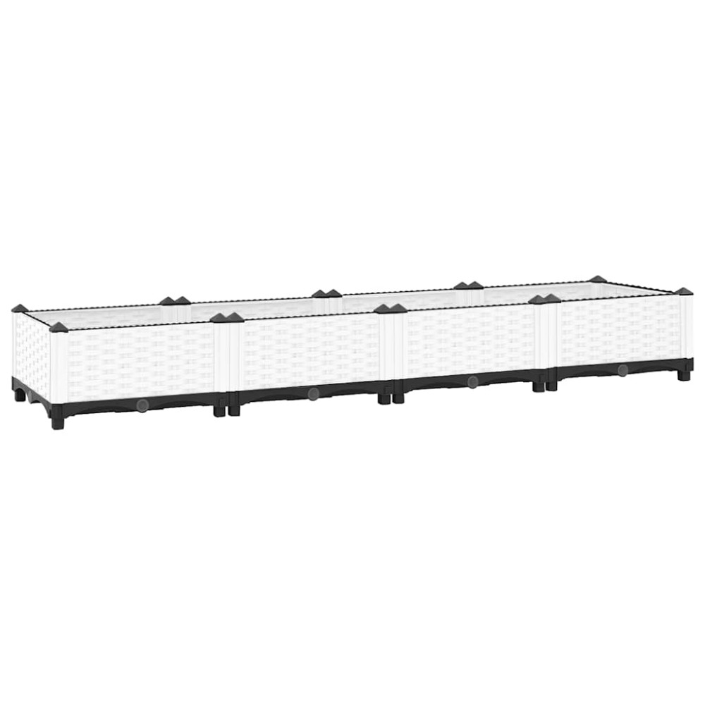 vidaXL Ζαρντινιέρα 160 x 40 x 23 εκ. από Πολυπροπυλένιο