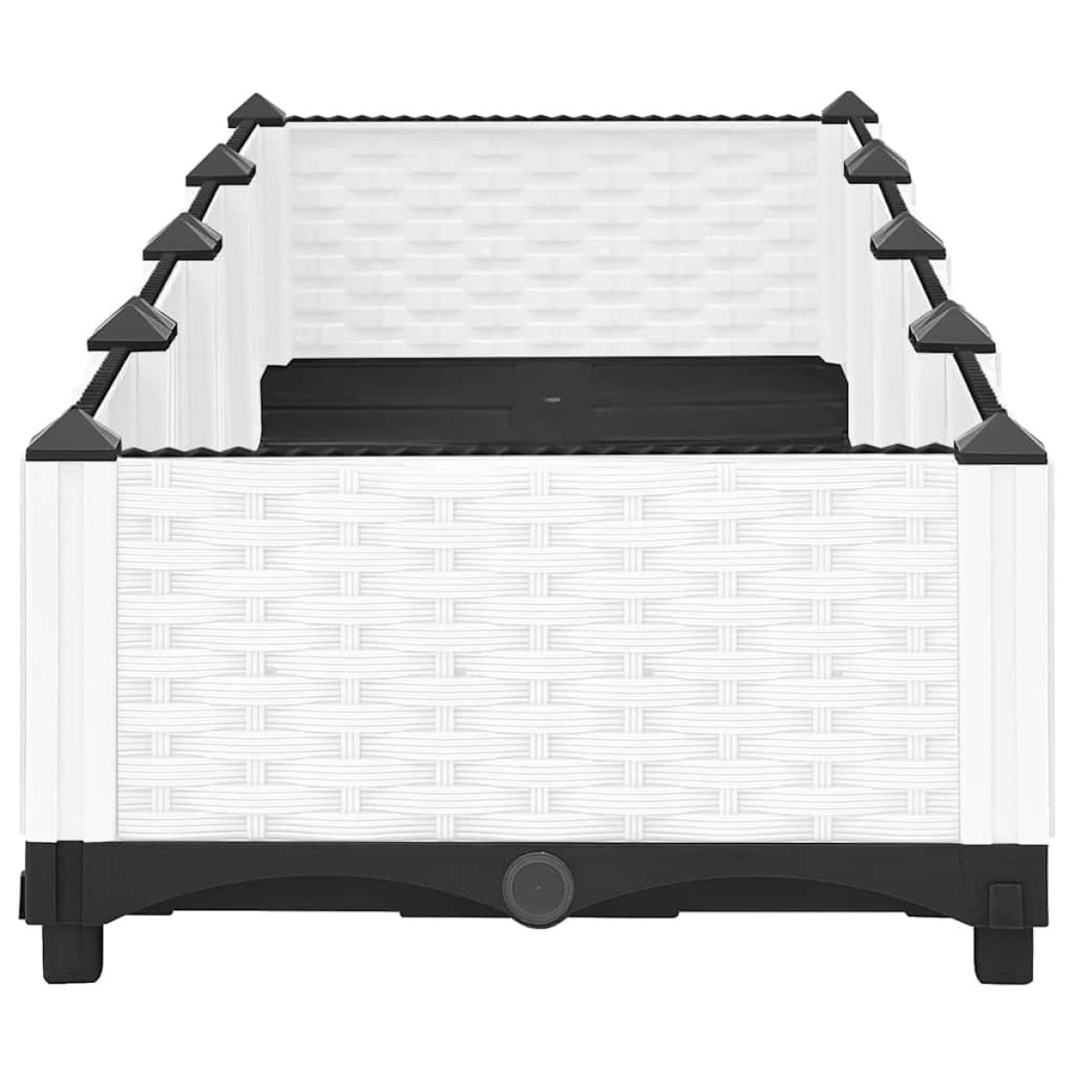 vidaXL Ζαρντινιέρα 160 x 40 x 23 εκ. από Πολυπροπυλένιο