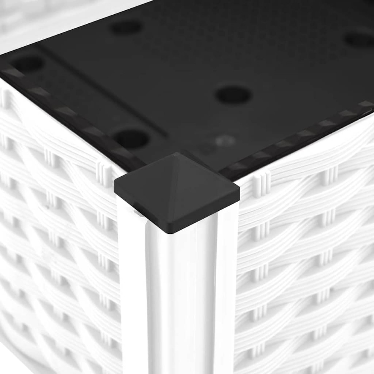 vidaXL Ζαρντινιέρα 160 x 40 x 23 εκ. από Πολυπροπυλένιο