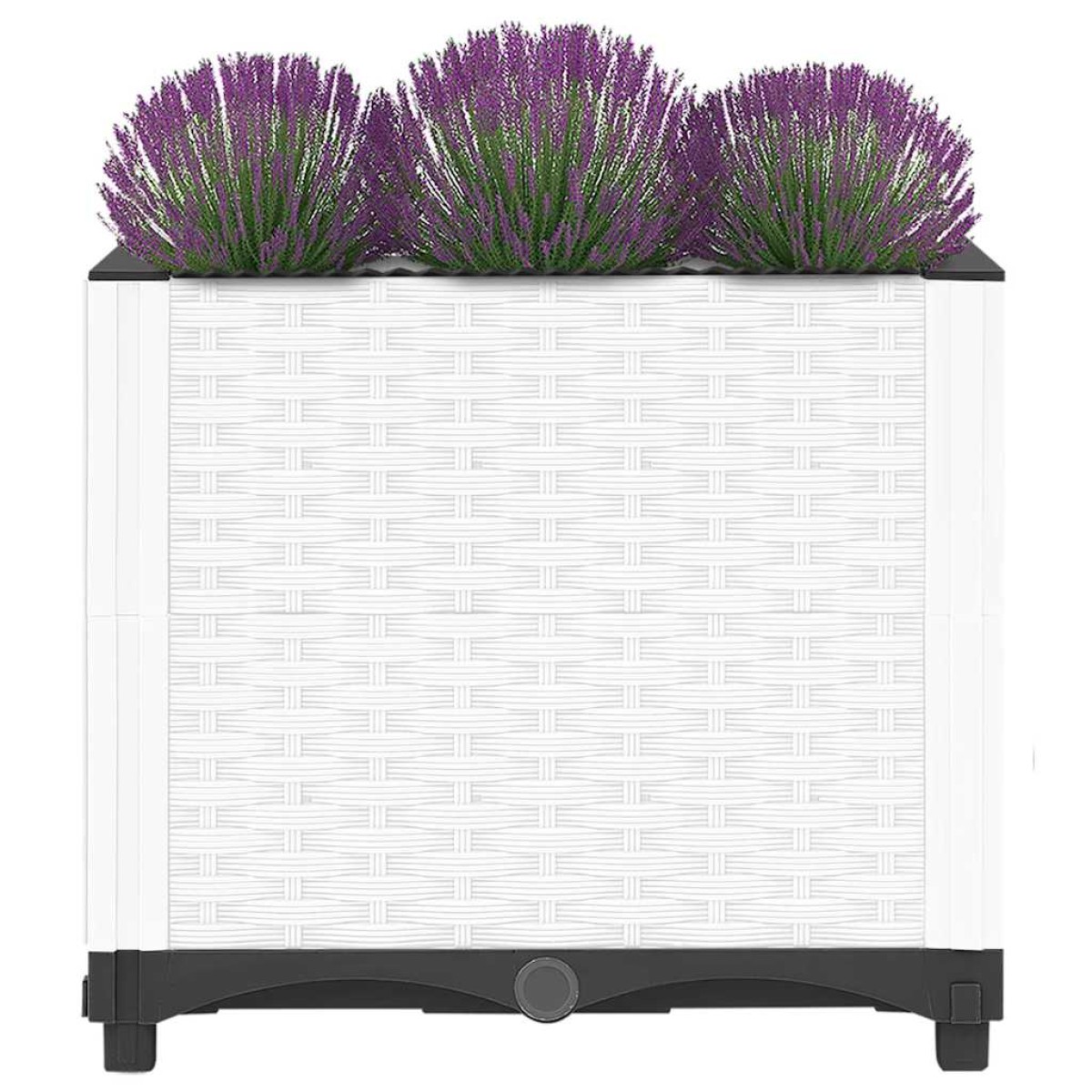 vidaXL Ζαρντινιέρα 40 x 40 x 38 εκ. από Πολυπροπυλένιο