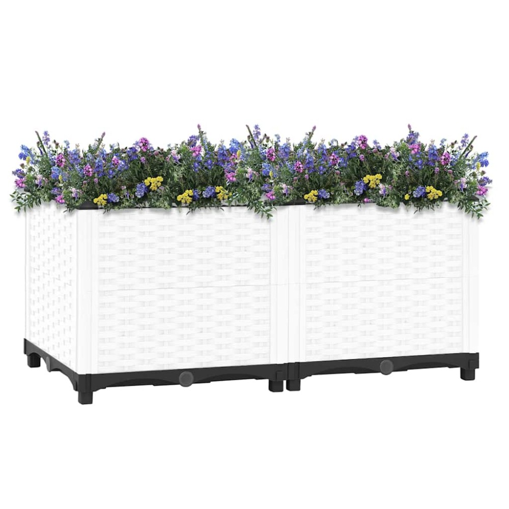 vidaXL Ζαρντινιέρα 80 x 40 x 38 εκ. από Πολυπροπυλένιο