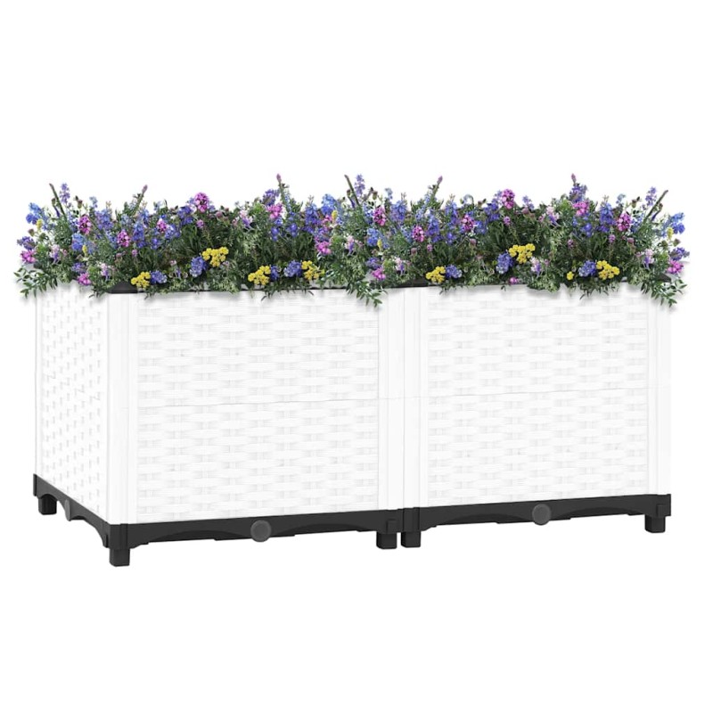 vidaXL Ζαρντινιέρα 80 x 40 x 38 εκ. από Πολυπροπυλένιο