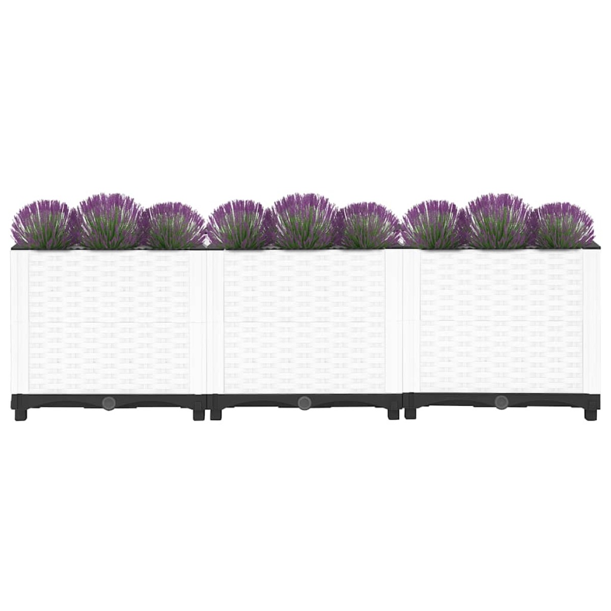 vidaXL Ζαρντινιέρα 120 x 40 x 38 εκ. από Πολυπροπυλένιο