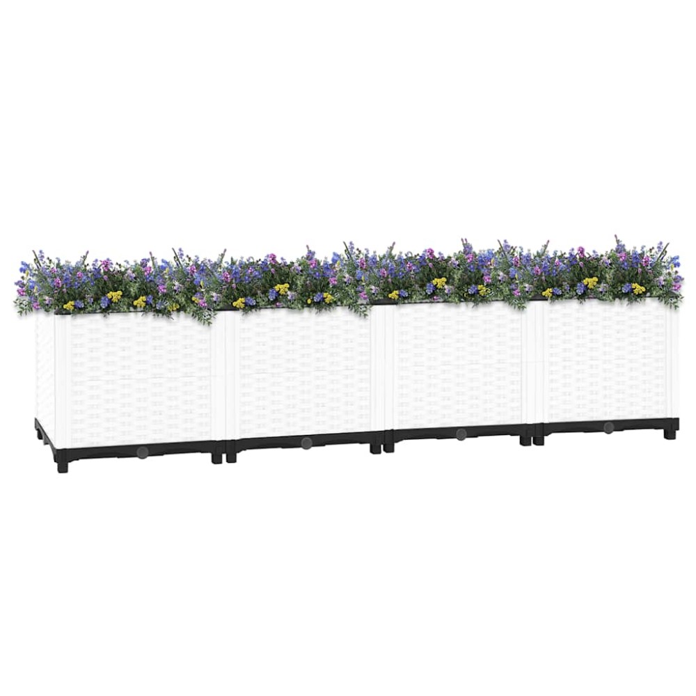 vidaXL Ζαρντινιέρα 160 x 40 x 38 εκ. από Πολυπροπυλένιο