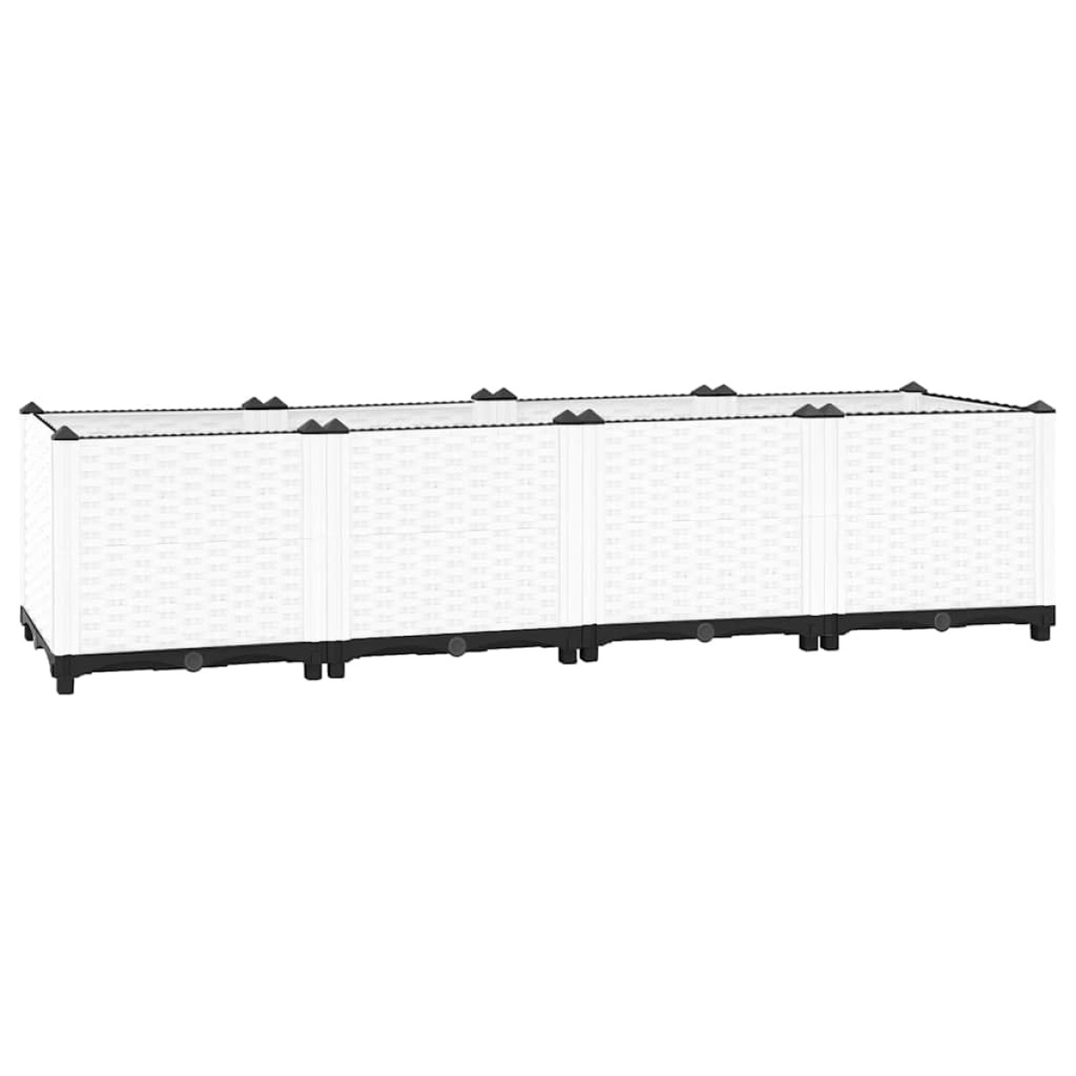 vidaXL Ζαρντινιέρα 160 x 40 x 38 εκ. από Πολυπροπυλένιο