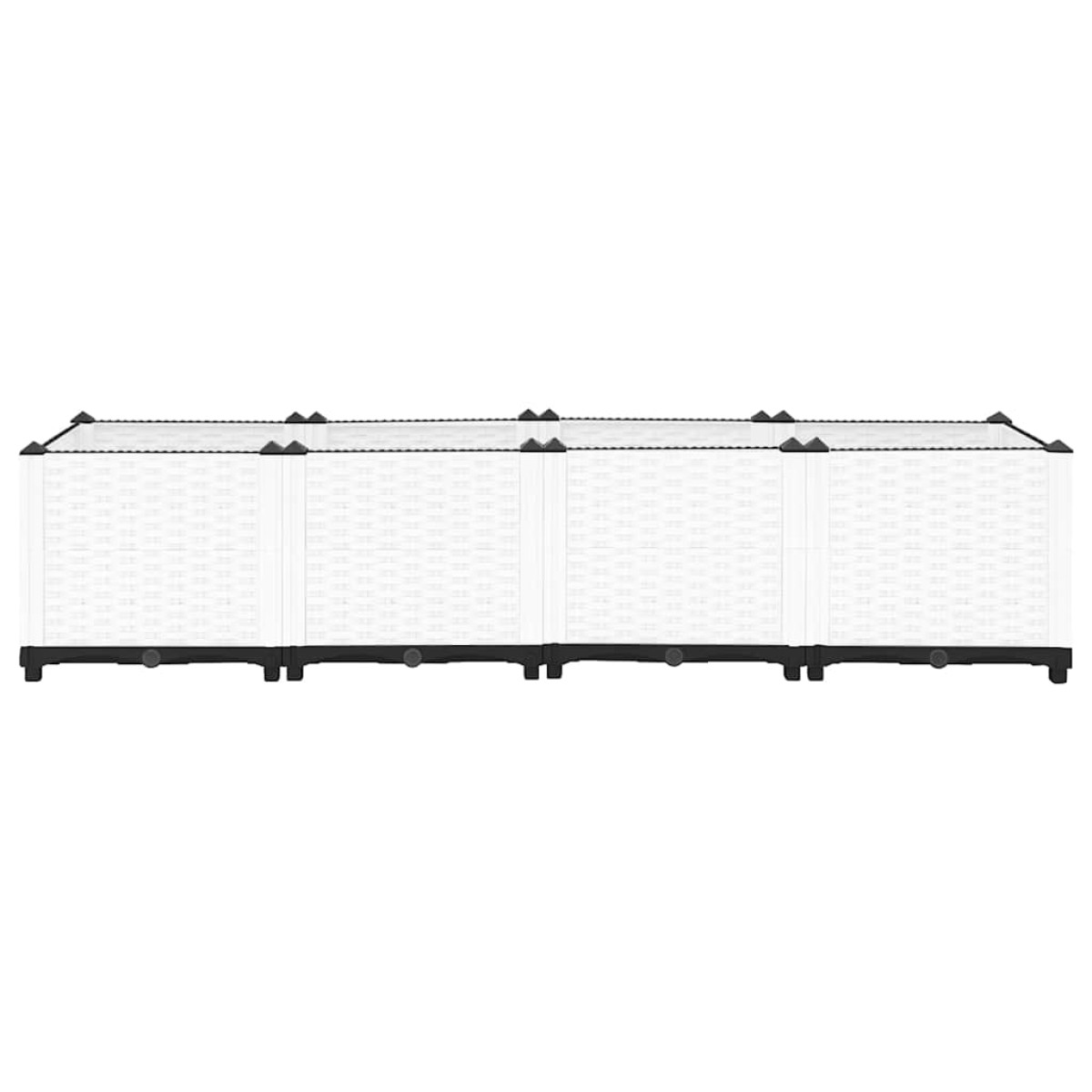 vidaXL Ζαρντινιέρα 160 x 40 x 38 εκ. από Πολυπροπυλένιο