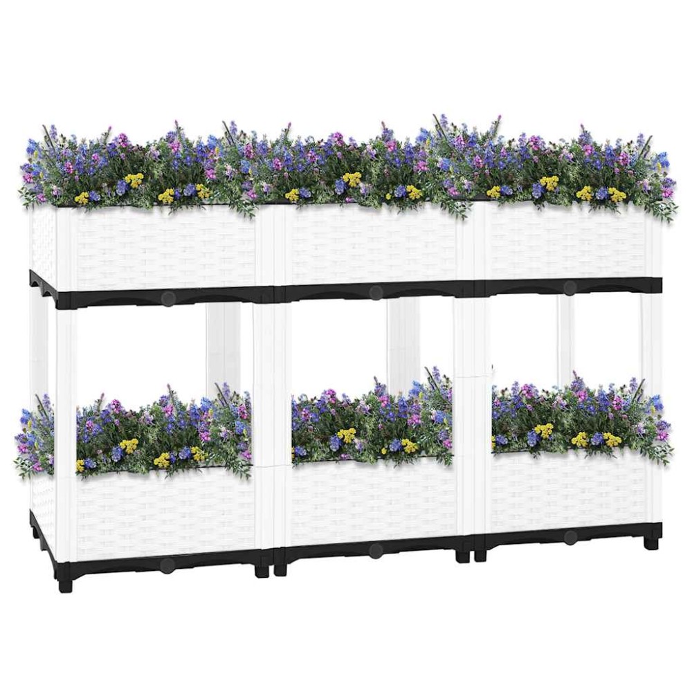 vidaXL Ζαρντινιέρα 120 x 40 x 71 εκ. από Πολυπροπυλένιο