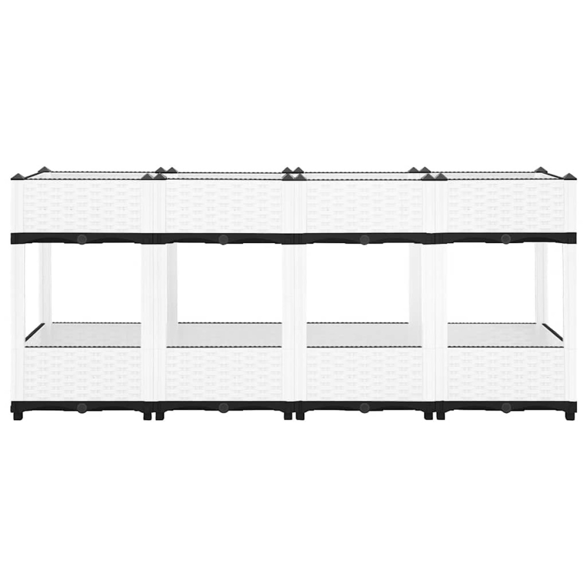 vidaXL Ζαρντινιέρα 160 x 40 x 71 εκ. από Πολυπροπυλένιο