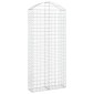 vidaXL Συρματοκιβώτιο Τοξωτό 100x30x220/240εκ. από Γαλβανισμένο Χάλυβα