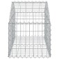 vidaXL Συρματοκιβώτιο Τοξωτό 100x50x40/60 εκ. από Γαλβανισμένο Χάλυβα