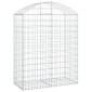 vidaXL Συρματοκιβώτιο Τοξωτό 100x50x120/140εκ. από Γαλβανισμένο Χάλυβα