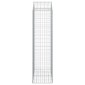 vidaXL Συρματοκιβώτιο Τοξωτό 100x50x180/200εκ. από Γαλβανισμένο Χάλυβα