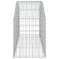 vidaXL Συρματοκιβώτιο Τοξωτό 150x50x60/80εκ. από Γαλβανισμένο Χάλυβα