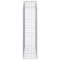 vidaXL Συρματοκιβώτιο Τοξωτό 150x50x180/200εκ. από Γαλβανισμένο Χάλυβα