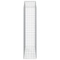 vidaXL Συρματοκιβώτιο Τοξωτό 150x50x200/220εκ. από Γαλβανισμένο Χάλυβα