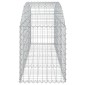 vidaXL Συρματοκιβώτιο Τοξωτό 200x50x60/80εκ. από Γαλβανισμένο Χάλυβα