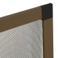 vidaXL Σήτα Εντόμων για Παράθυρα Καφέ 90 x 120 εκ.