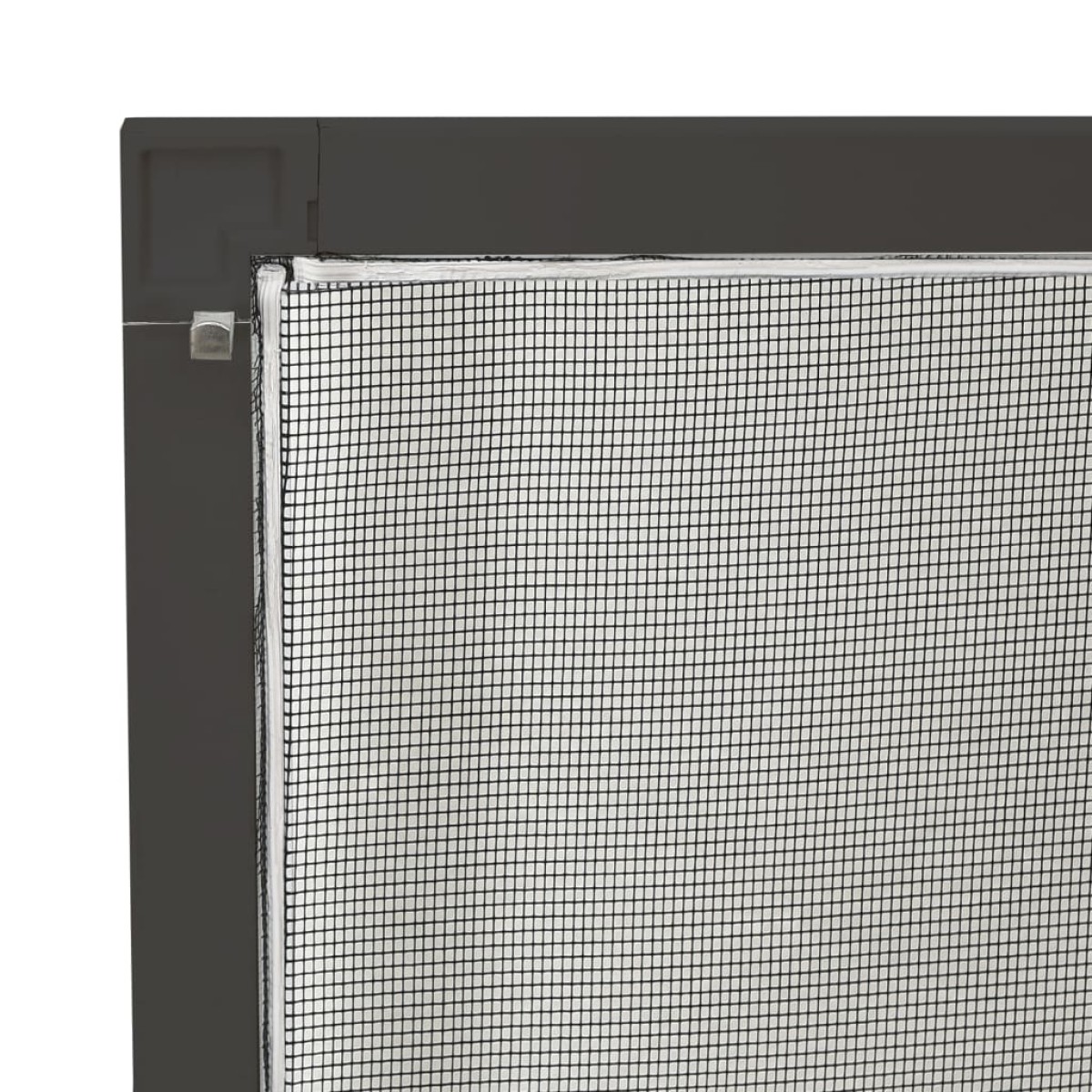 vidaXL Σήτα Εντόμων για Παράθυρα Ανθρακί 80 x 120 εκ.
