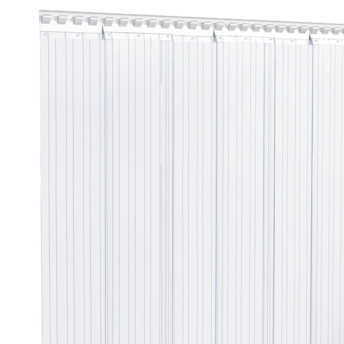 vidaXL Λωριδοκουρτίνα Διαφανής 25 μ. 200 χιλ. x 1,6 χιλ. από PVC