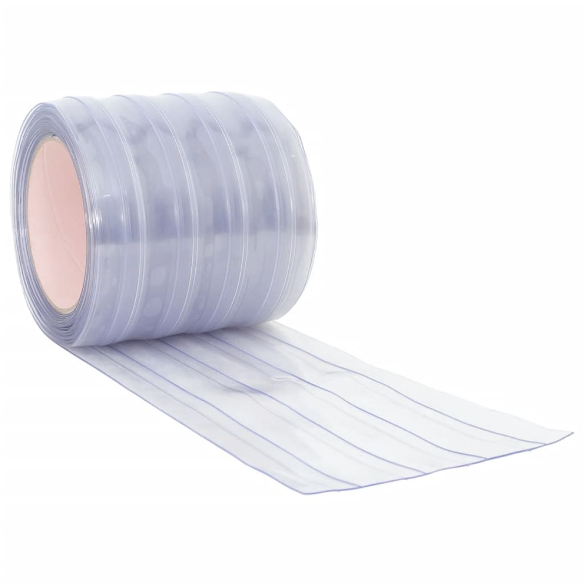 vidaXL Λωριδοκουρτίνα Διαφανής 25 μ. 200 χιλ. x 1,6 χιλ. από PVC