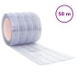 vidaXL Λωριδοκουρτίνα Διαφανής 50 μ. 200 χιλ. x 1,6 χιλ. από PVC