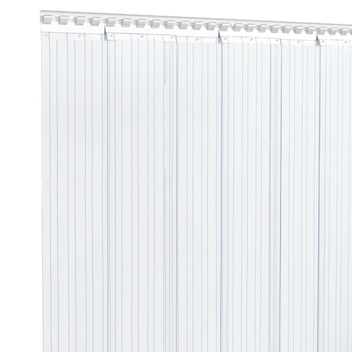 vidaXL Λωριδοκουρτίνα Διαφανής 50 μ. 200 χιλ. x 1,6 χιλ. από PVC
