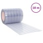 vidaXL Λωριδοκουρτίνα Διαφανής 10 μ. 300 χιλ.x2,6 χιλ. από PVC