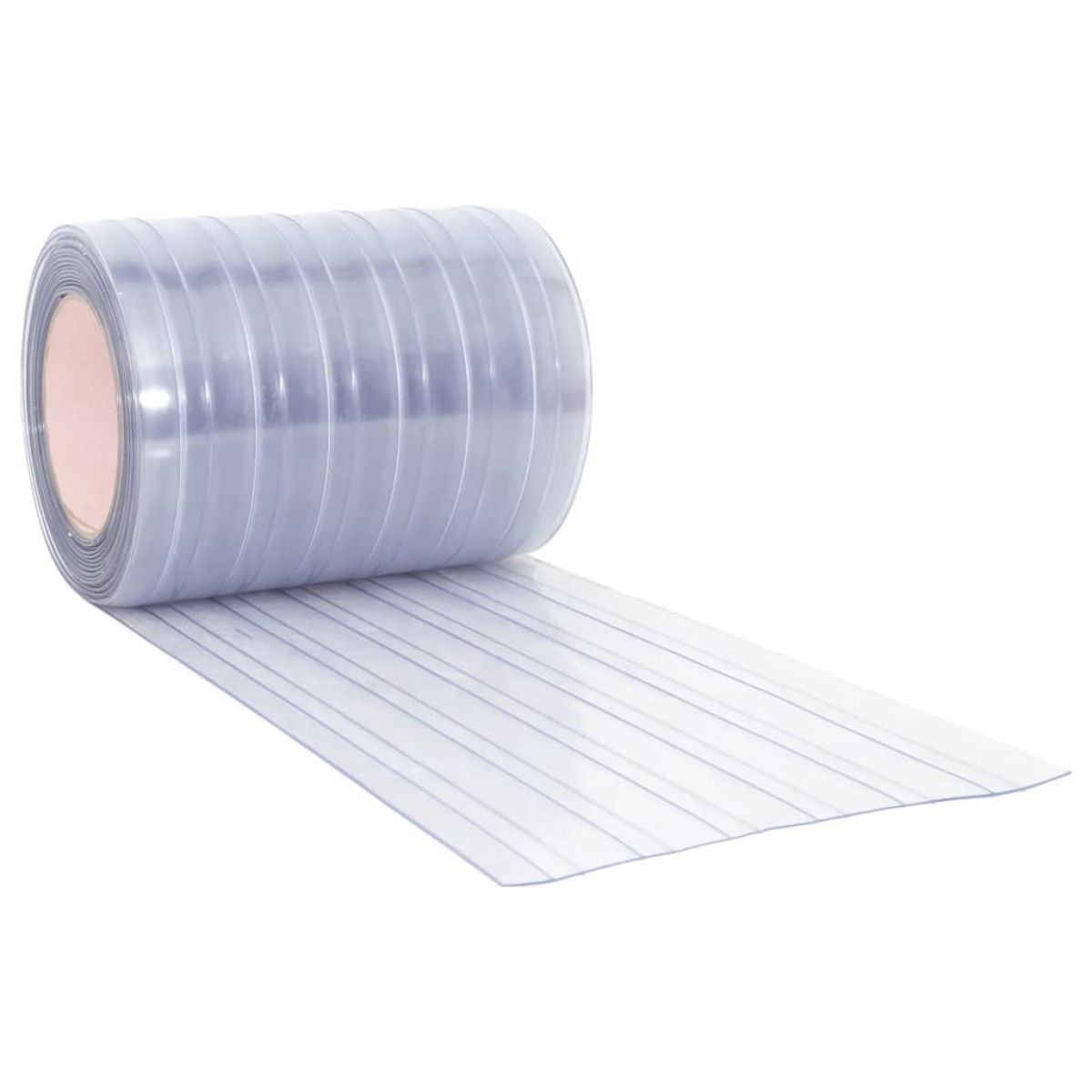 vidaXL Λωριδοκουρτίνα Διαφανής 10 μ. 300 χιλ.x2,6 χιλ. από PVC