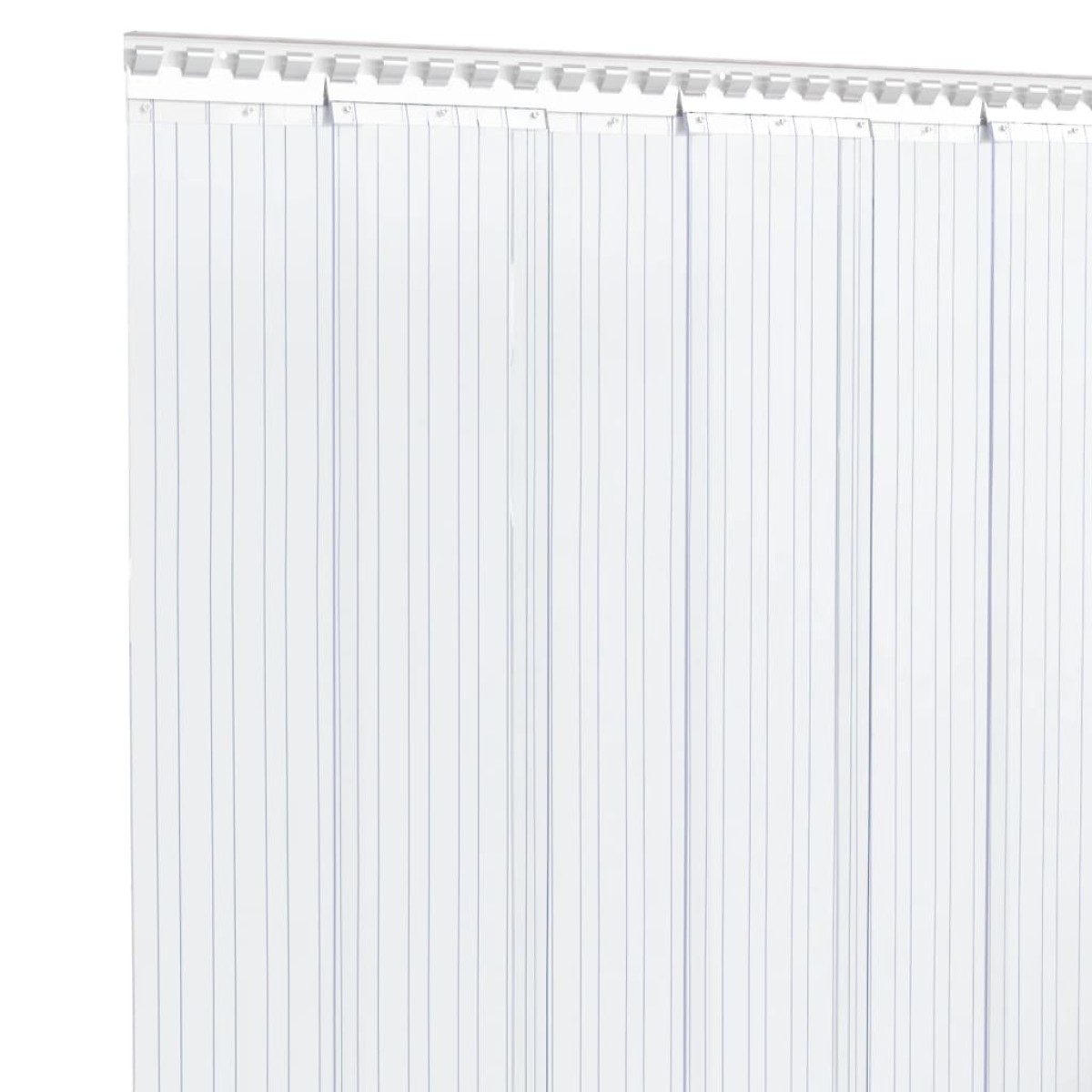 vidaXL Λωριδοκουρτίνα Διαφανής 25 μ. 300 χιλ. x 2,6 χιλ. από PVC
