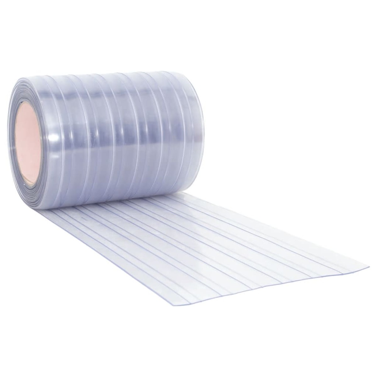 vidaXL Λωριδοκουρτίνα Διαφανής 25 μ. 300 χιλ. x 2,6 χιλ. από PVC