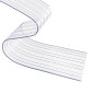 vidaXL Λωριδοκουρτίνα Διαφανής 25 μ. 300 χιλ. x 2,6 χιλ. από PVC