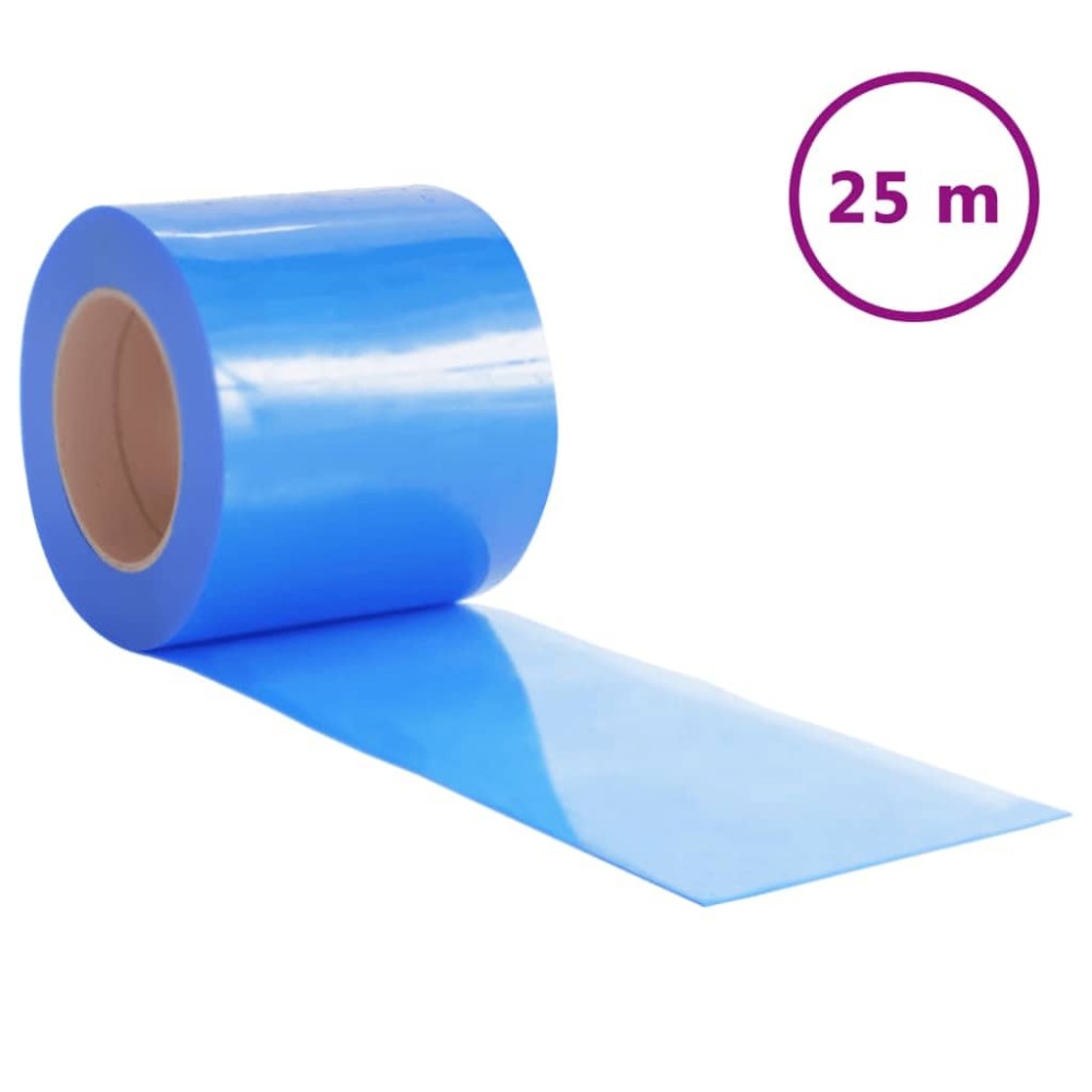 vidaXL Λωριδοκουρτίνα Μπλε 25 μ. 200 χιλ. x 1,6 χιλ. από PVC